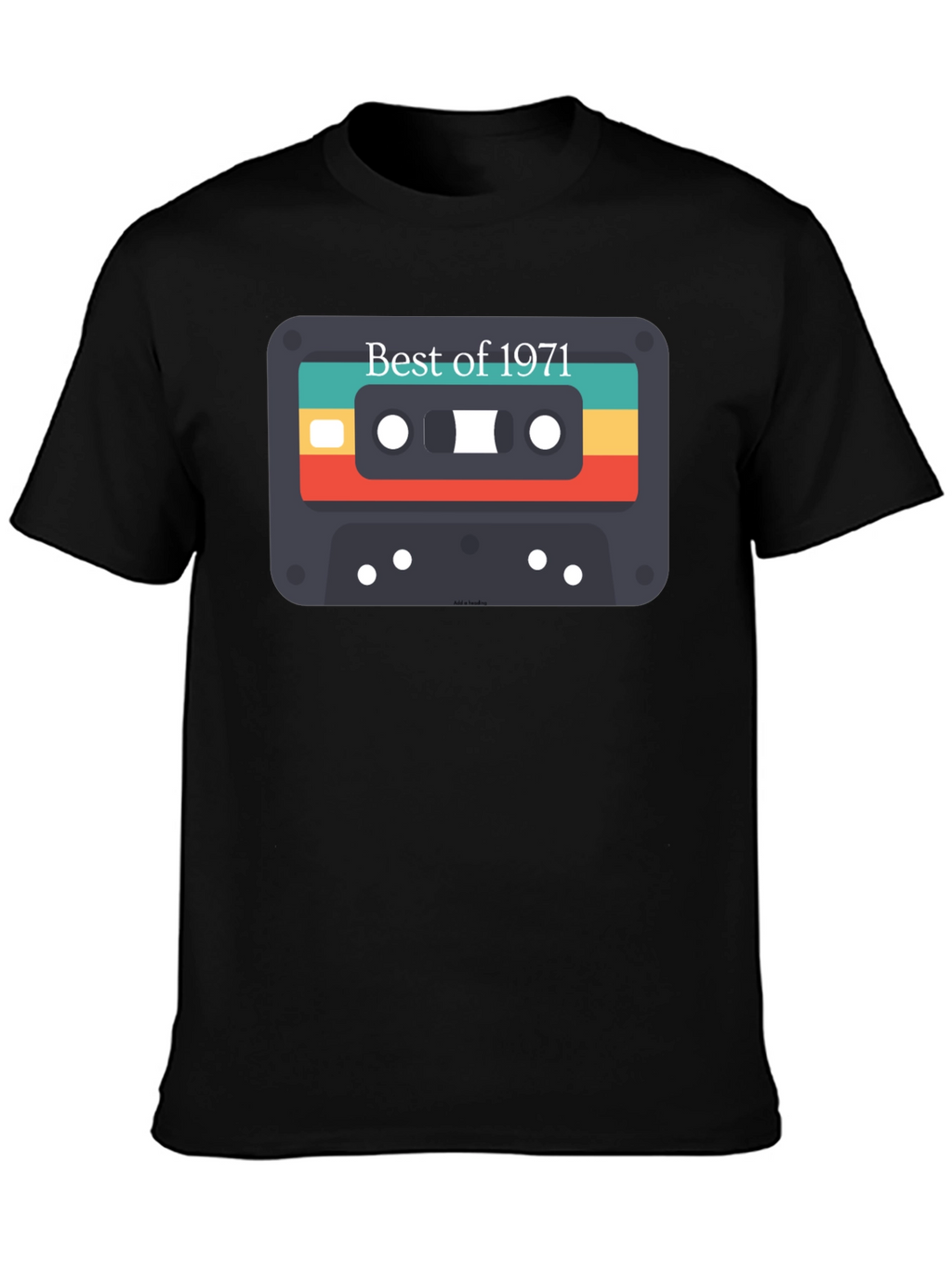 Best of 1971 Cassette Tape T-Shirt
