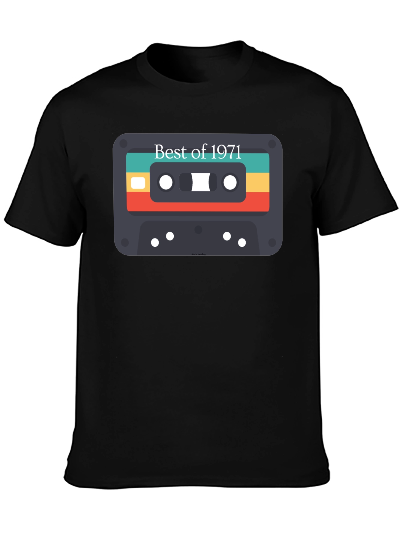 Best of 1971 Cassette Tape T-Shirt