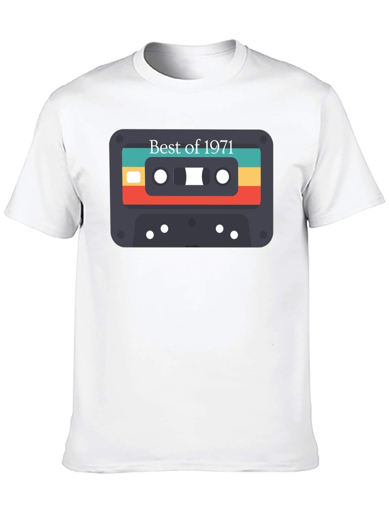 Best of 1971 Cassette Tape T-Shirt