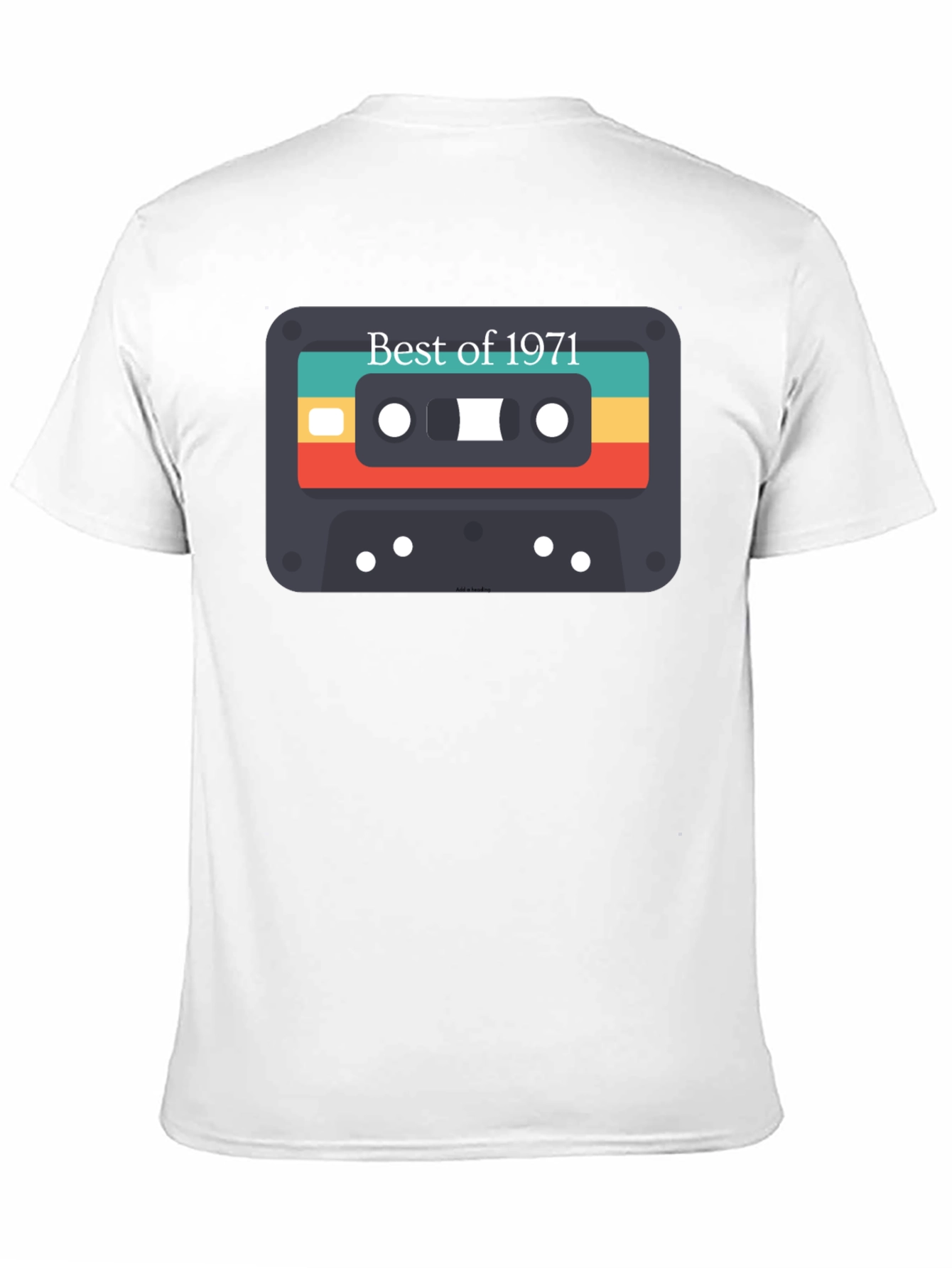 Best of 1971 Cassette Tape T-Shirt