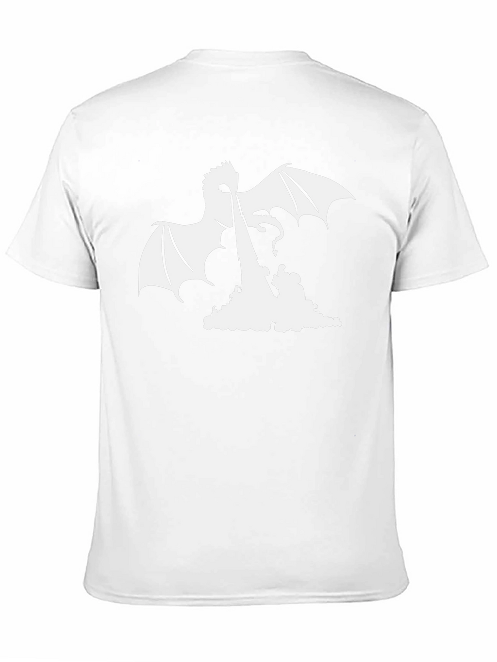 Dragon Fire Graphic Tee - Black