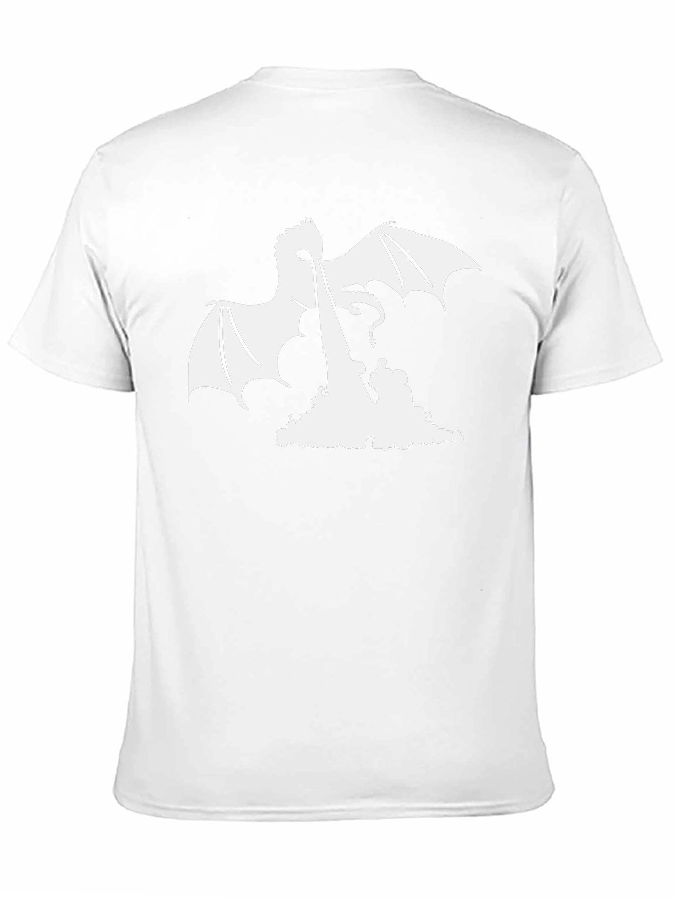 Dragon Fire Graphic Tee - Black