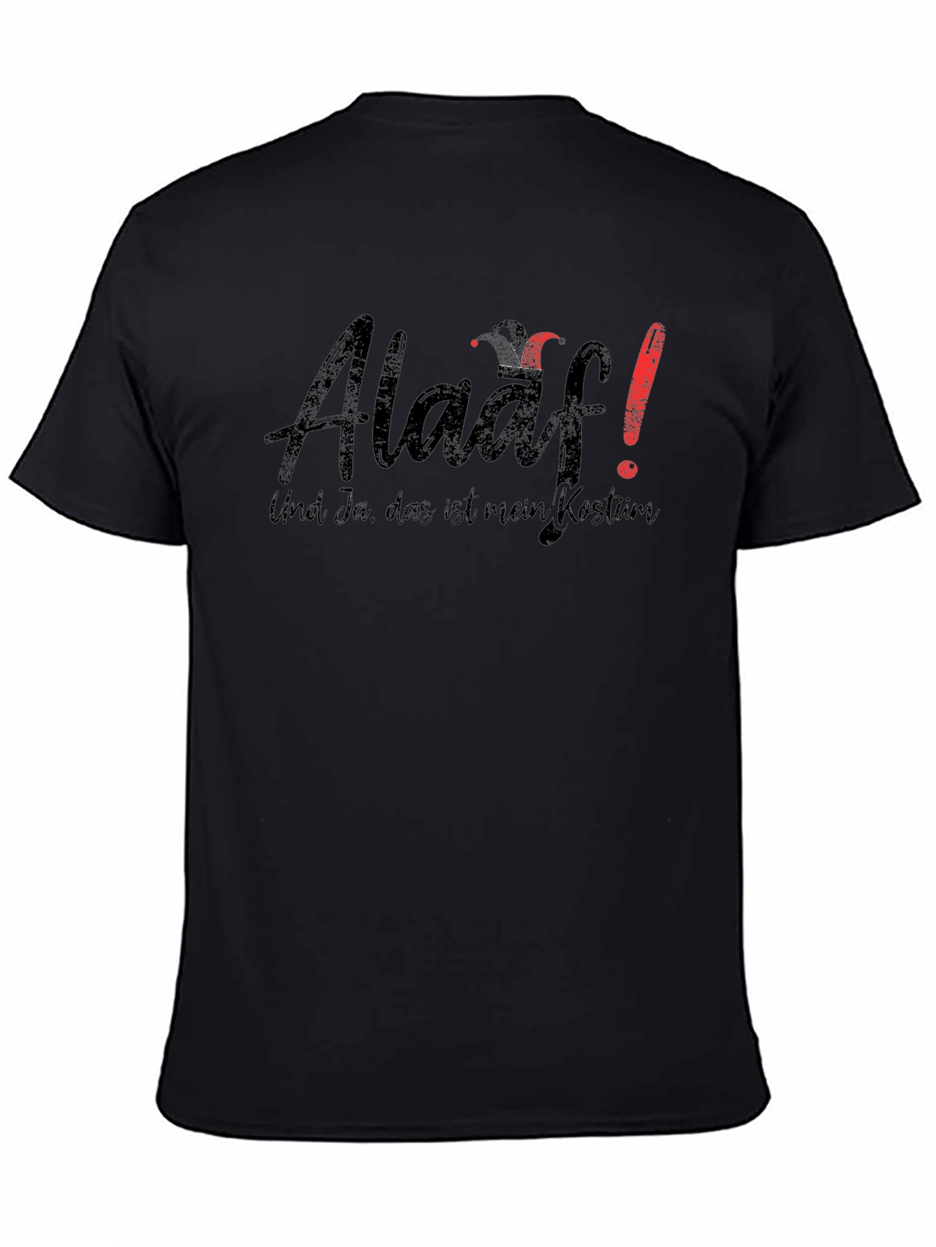 Alaaf Carnival Costume T-Shirt - Black Tee