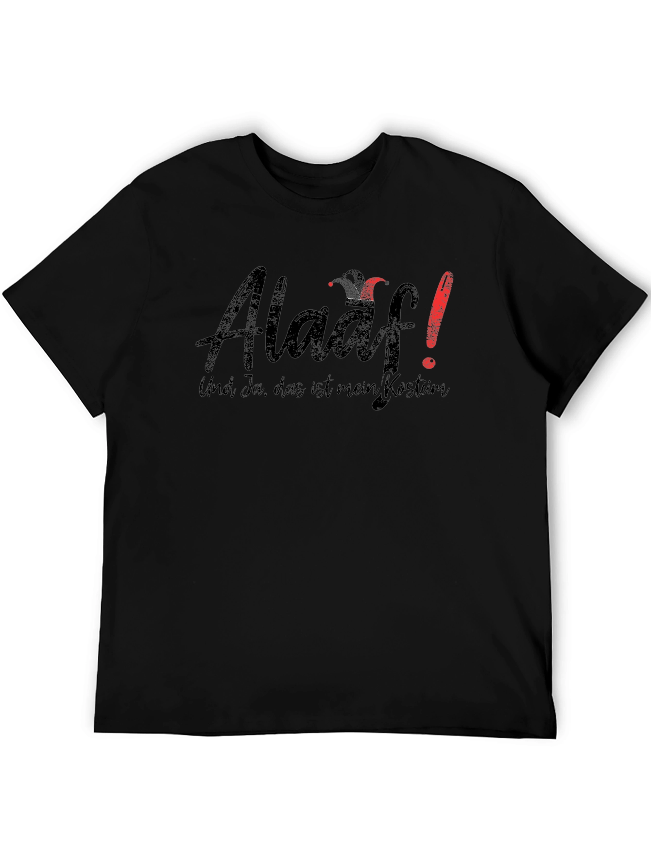 Alaaf Carnival Costume T-Shirt - Black Tee