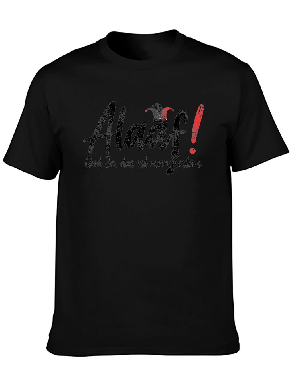 Alaaf Carnival Costume T-Shirt - Black Tee