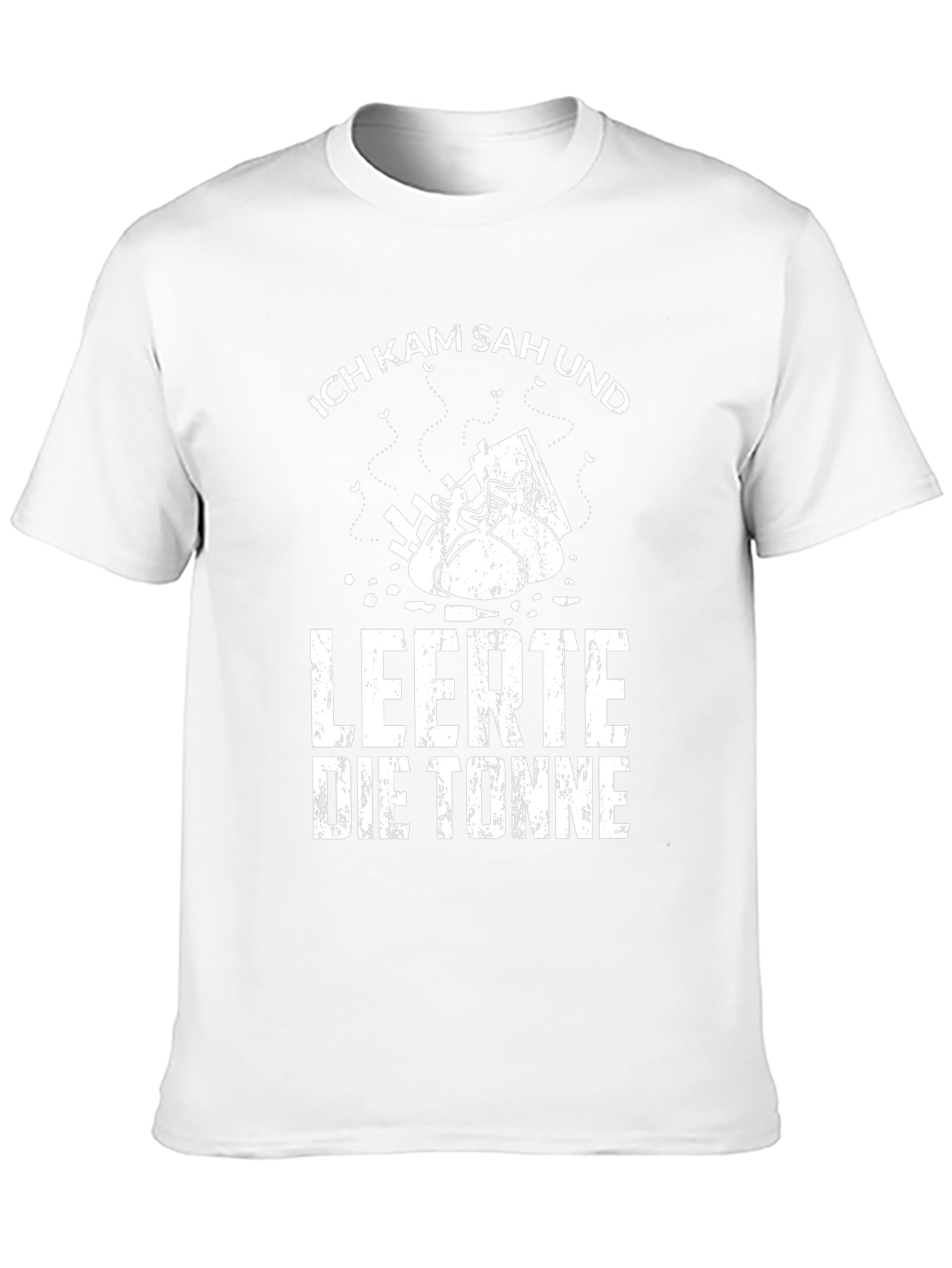 Ich Kam Sah Und Leerte Die Tonne Black T-Shirt