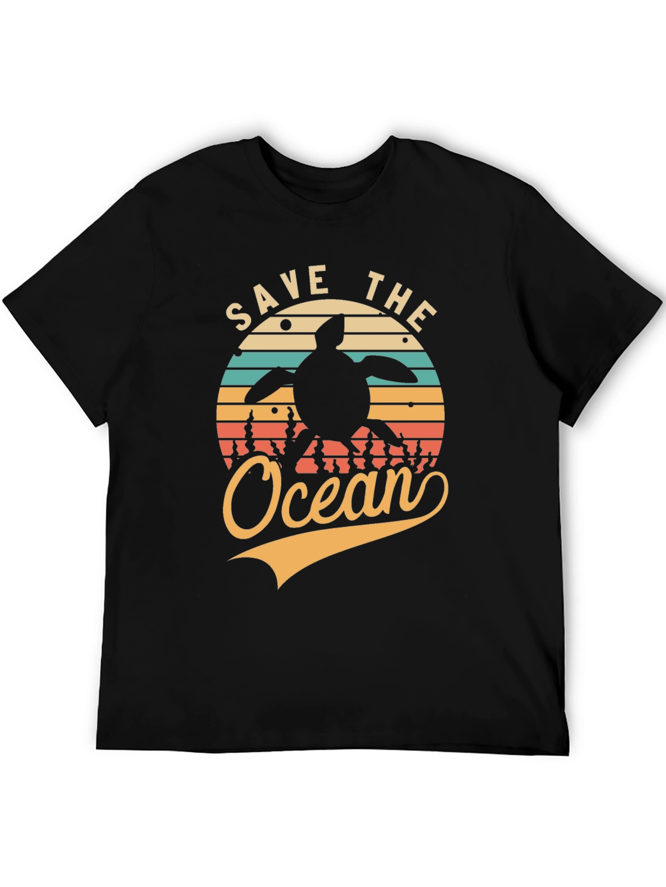 Save the Ocean Turtle Graphic Tee