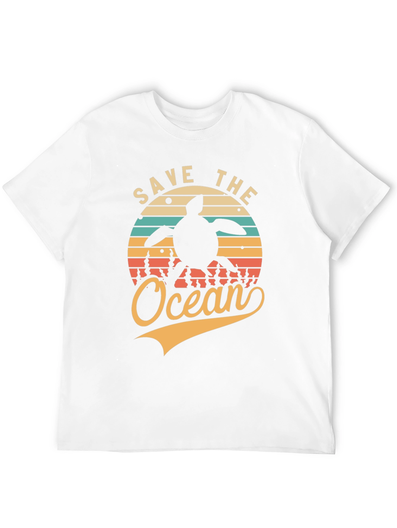 Save the Ocean Turtle Graphic Tee