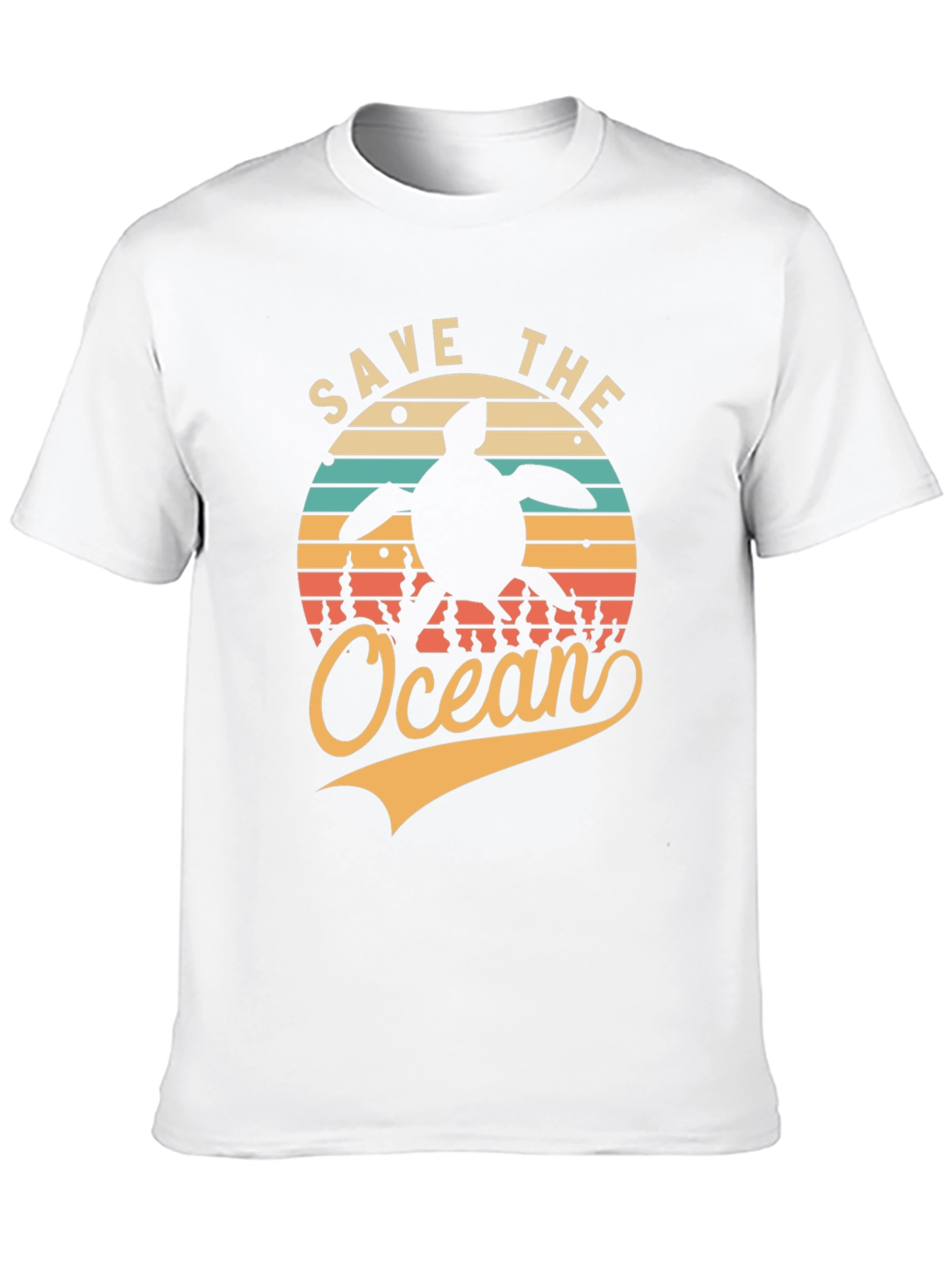 Save the Ocean Turtle Graphic Tee