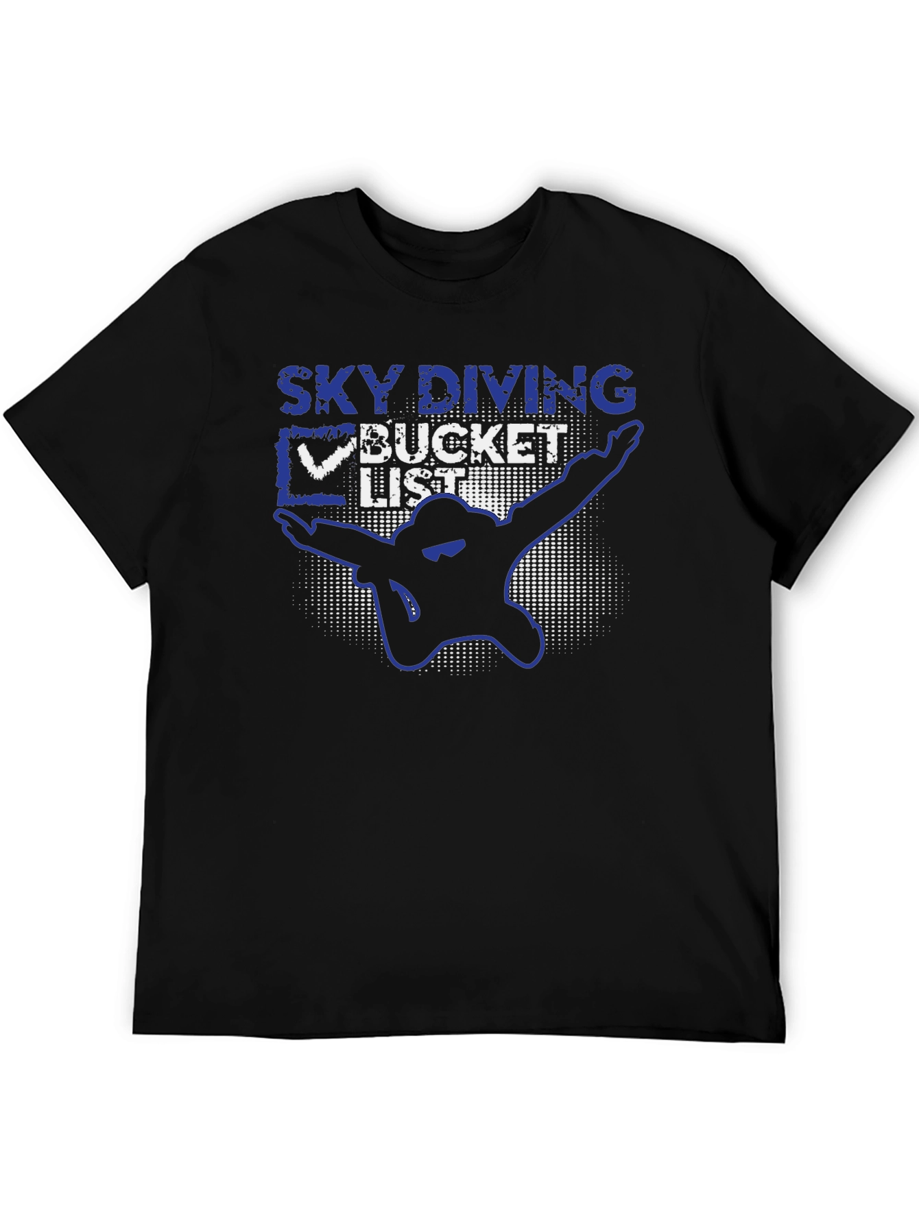 Skydiving Bucket List Graphic T-Shirt