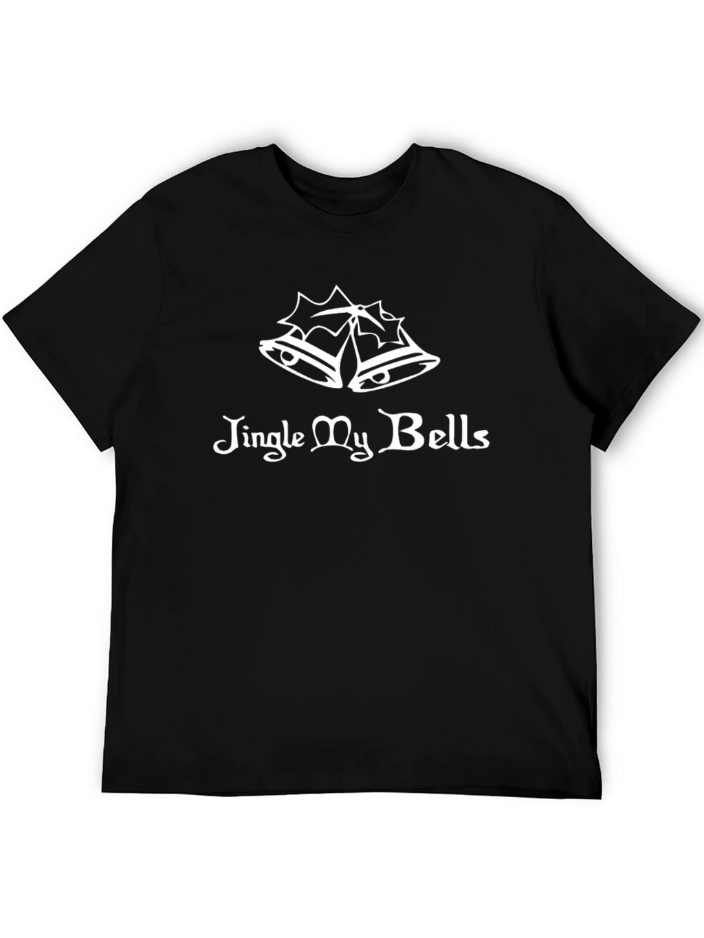 Jingle My Bells Christmas T-Shirt - Black