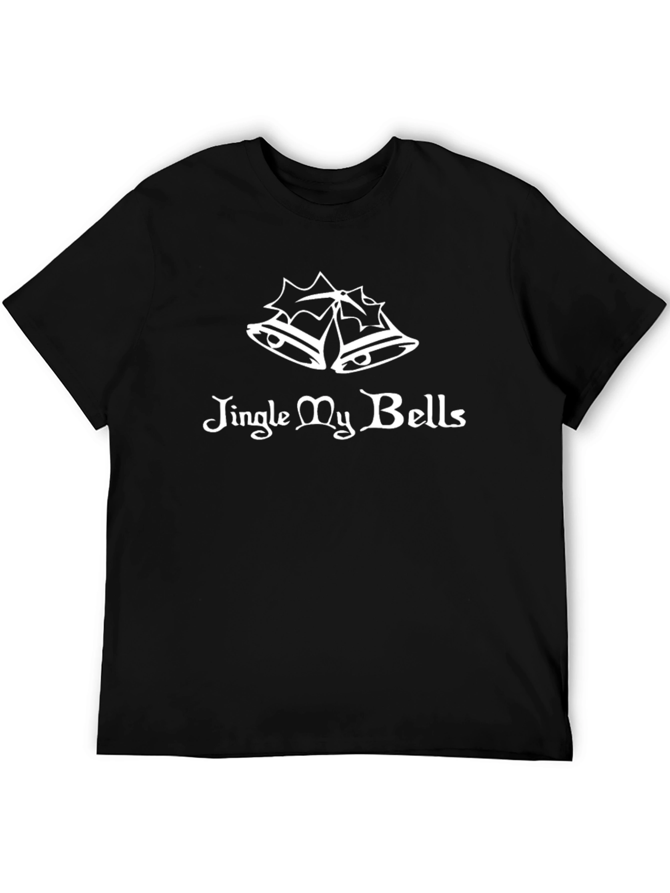Jingle My Bells Christmas T-Shirt - Black