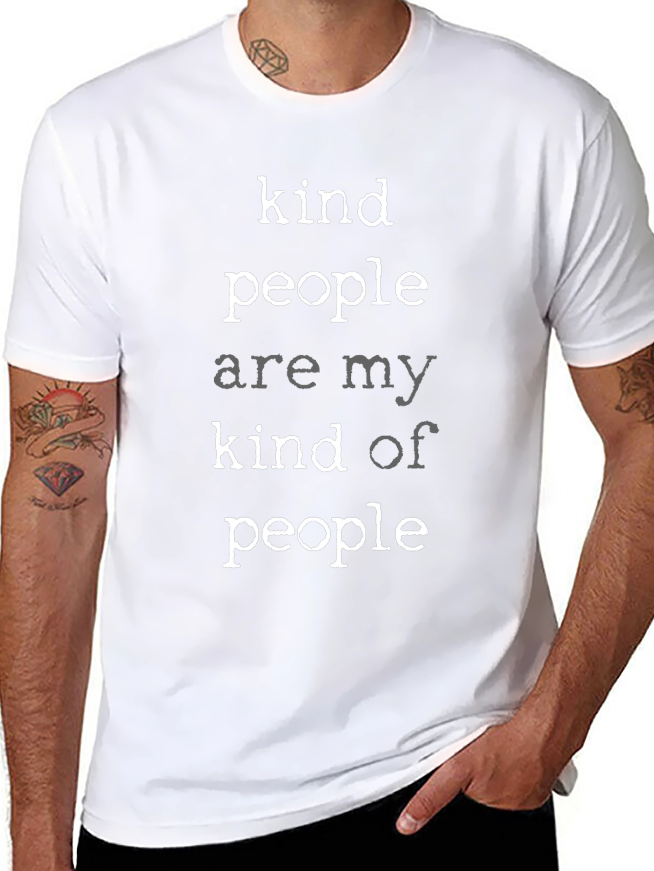 Kind People T-Shirt - Inspirational Graphic Tee