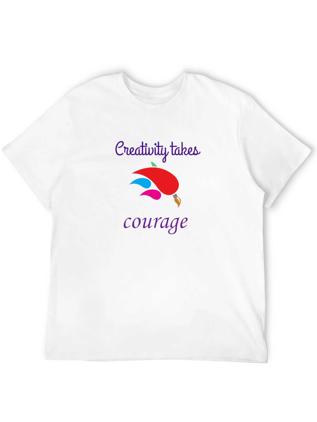 Creativity Takes Courage Black T-Shirt