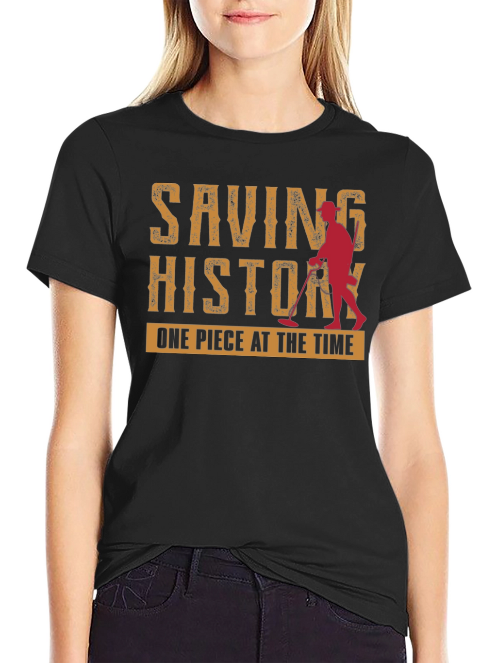 Saving History Metal Detecting T-Shirt