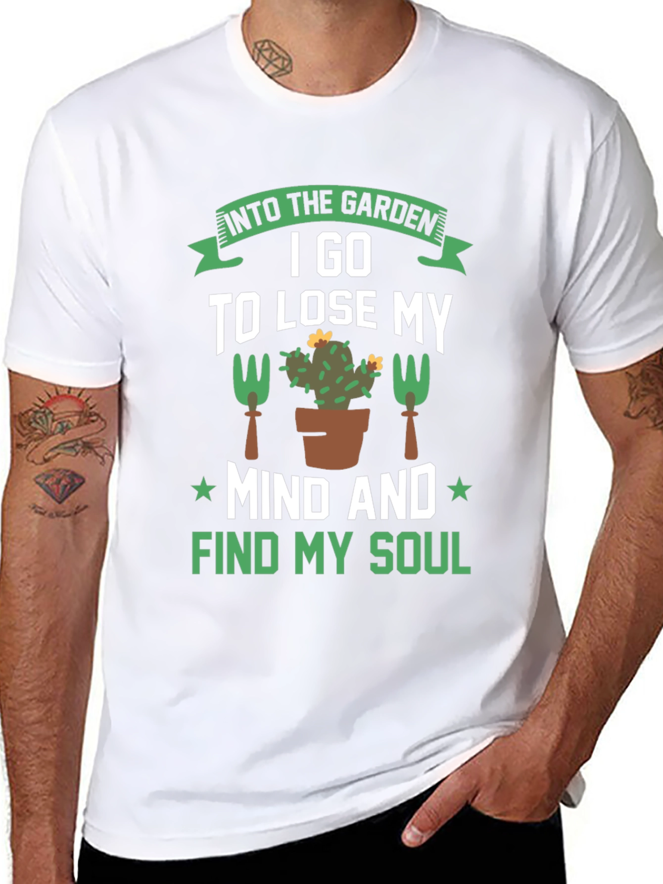 Gardening T-Shirt: Find Your Soul in the Garden