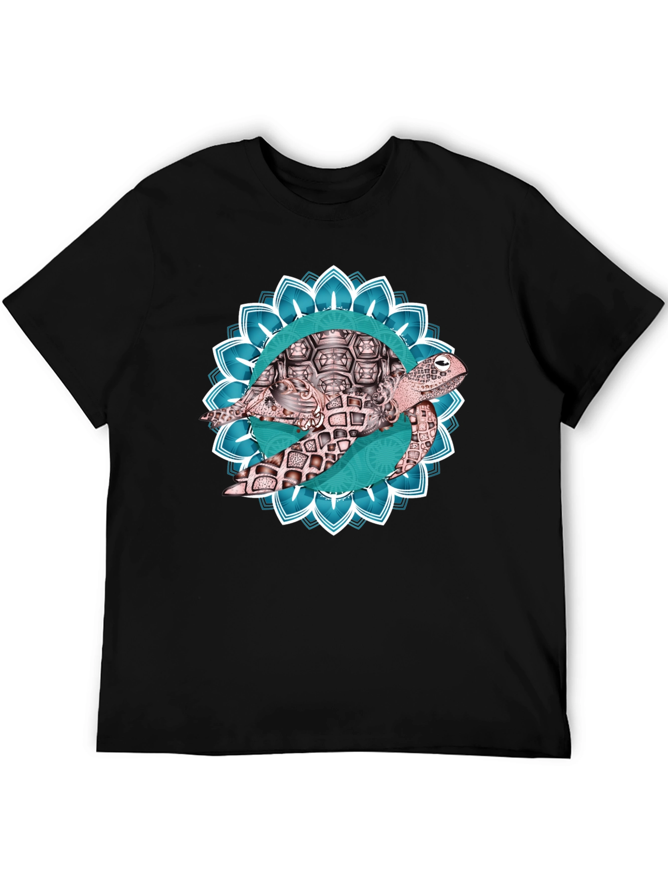 Turtle Mandala Graphic T-Shirt