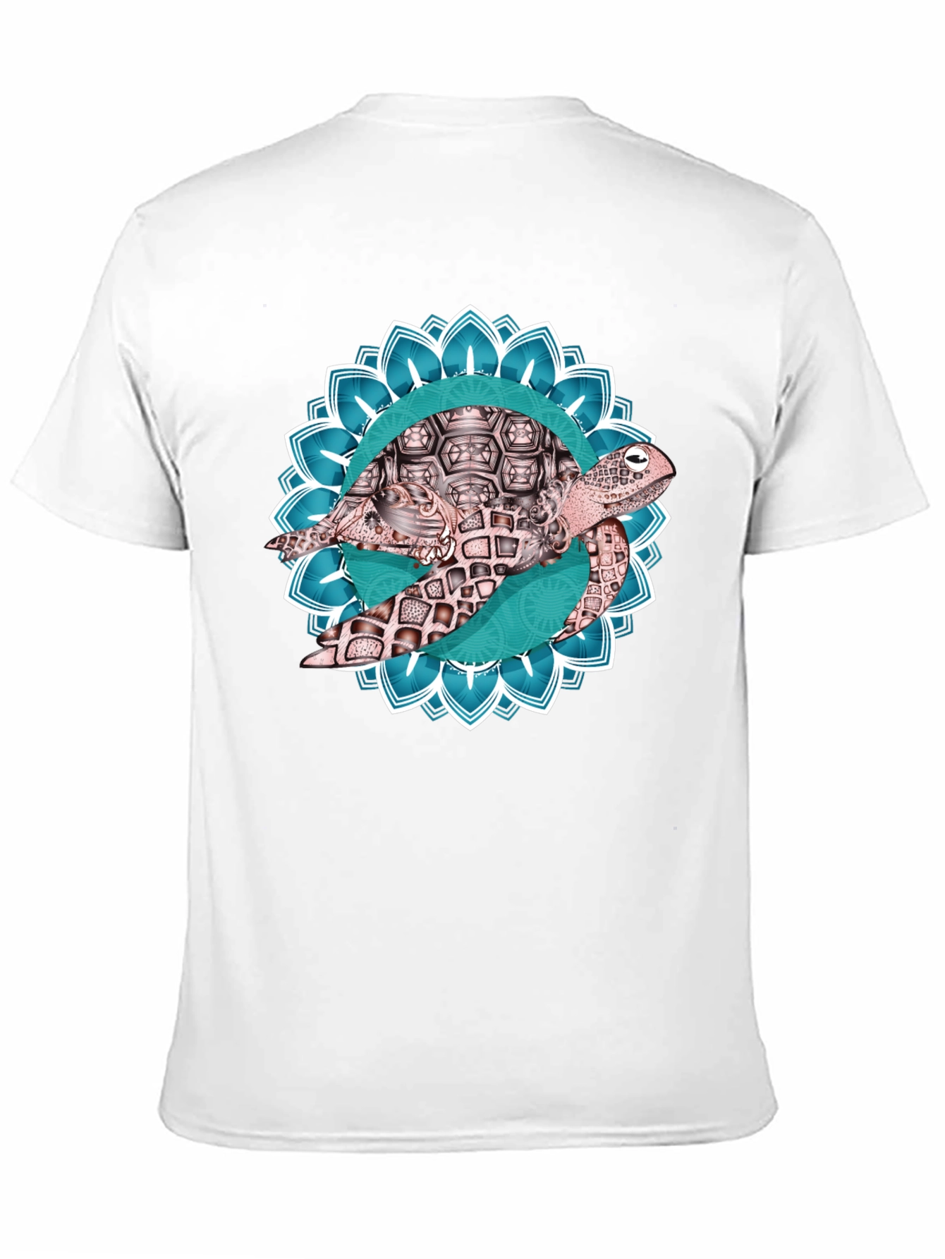 Turtle Mandala Graphic T-Shirt