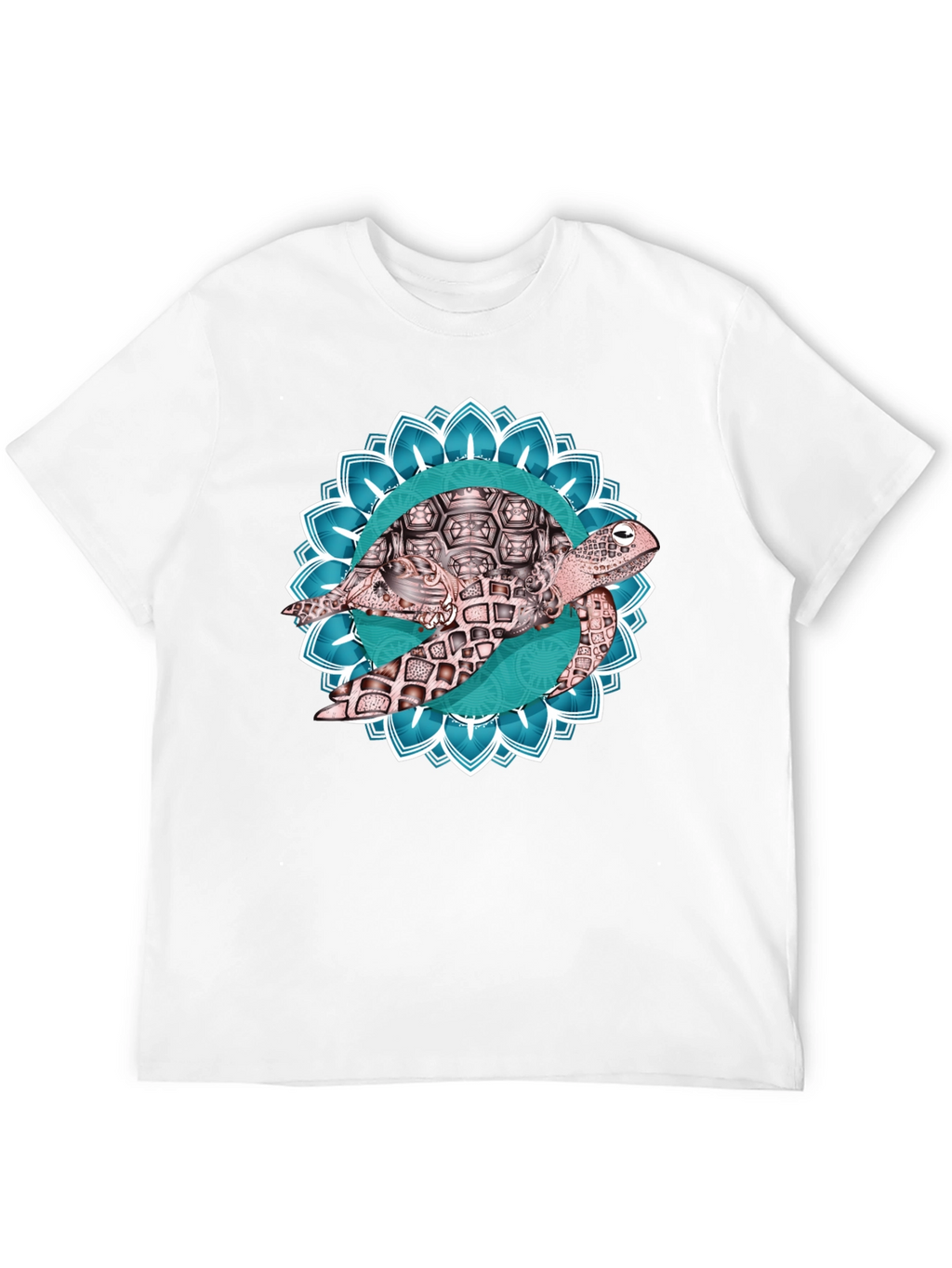 Turtle Mandala Graphic T-Shirt