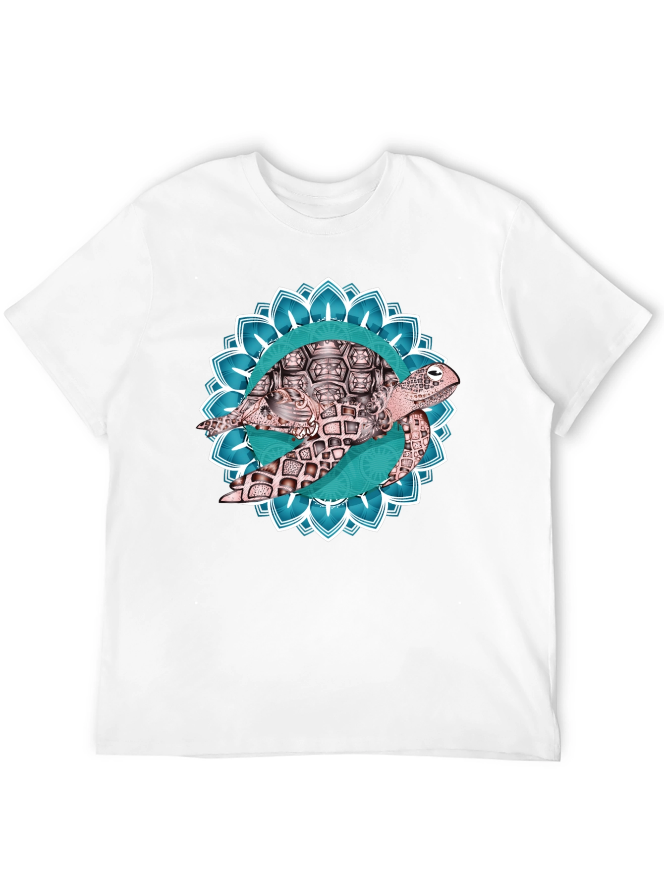 Turtle Mandala Graphic T-Shirt