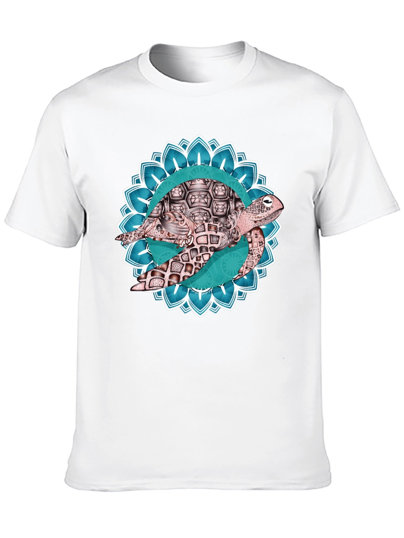 Turtle Mandala Graphic T-Shirt