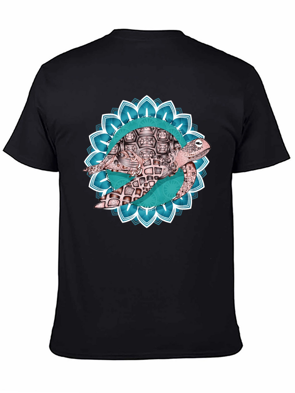 Turtle Mandala Graphic T-Shirt