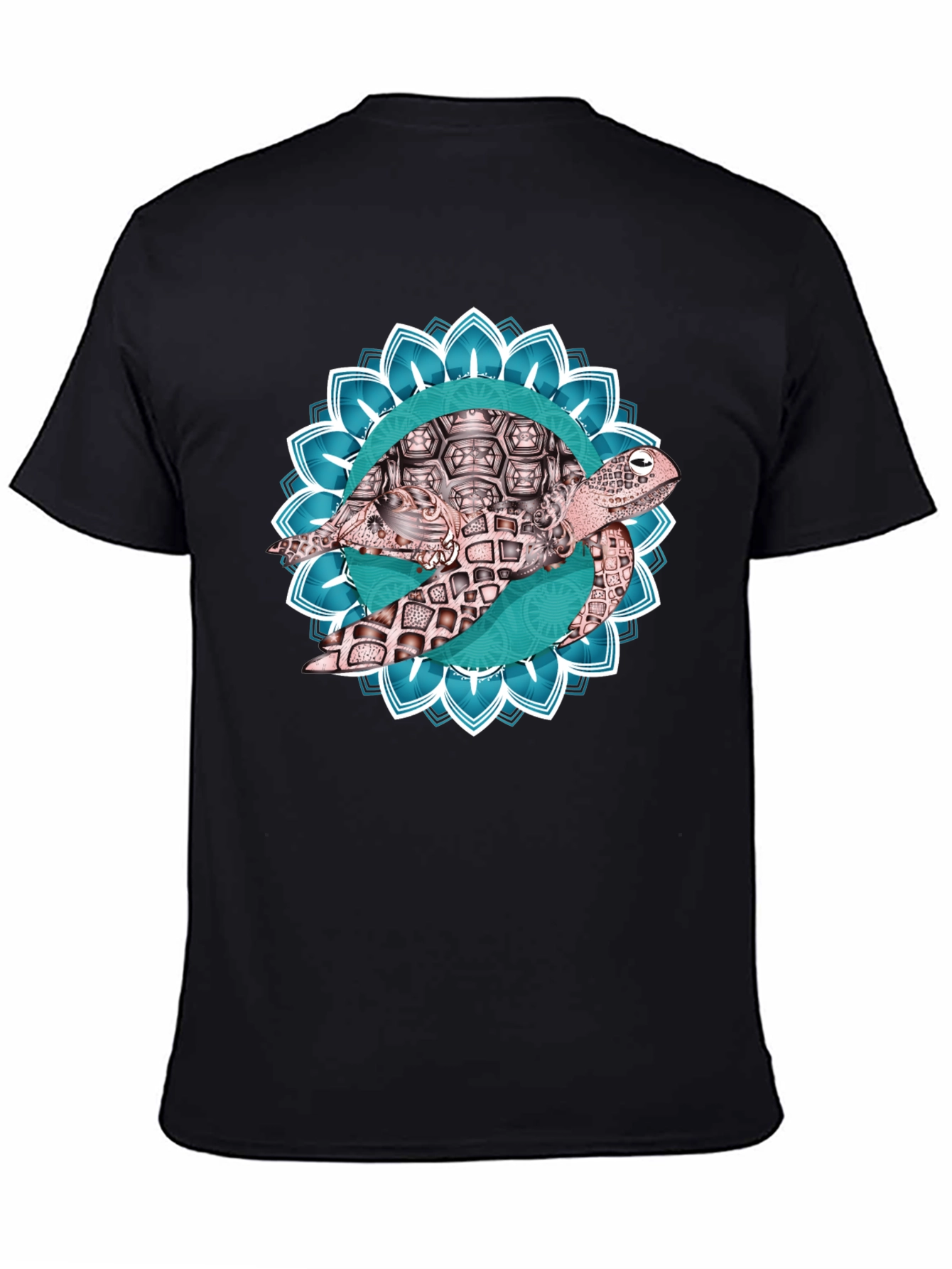 Turtle Mandala Graphic T-Shirt