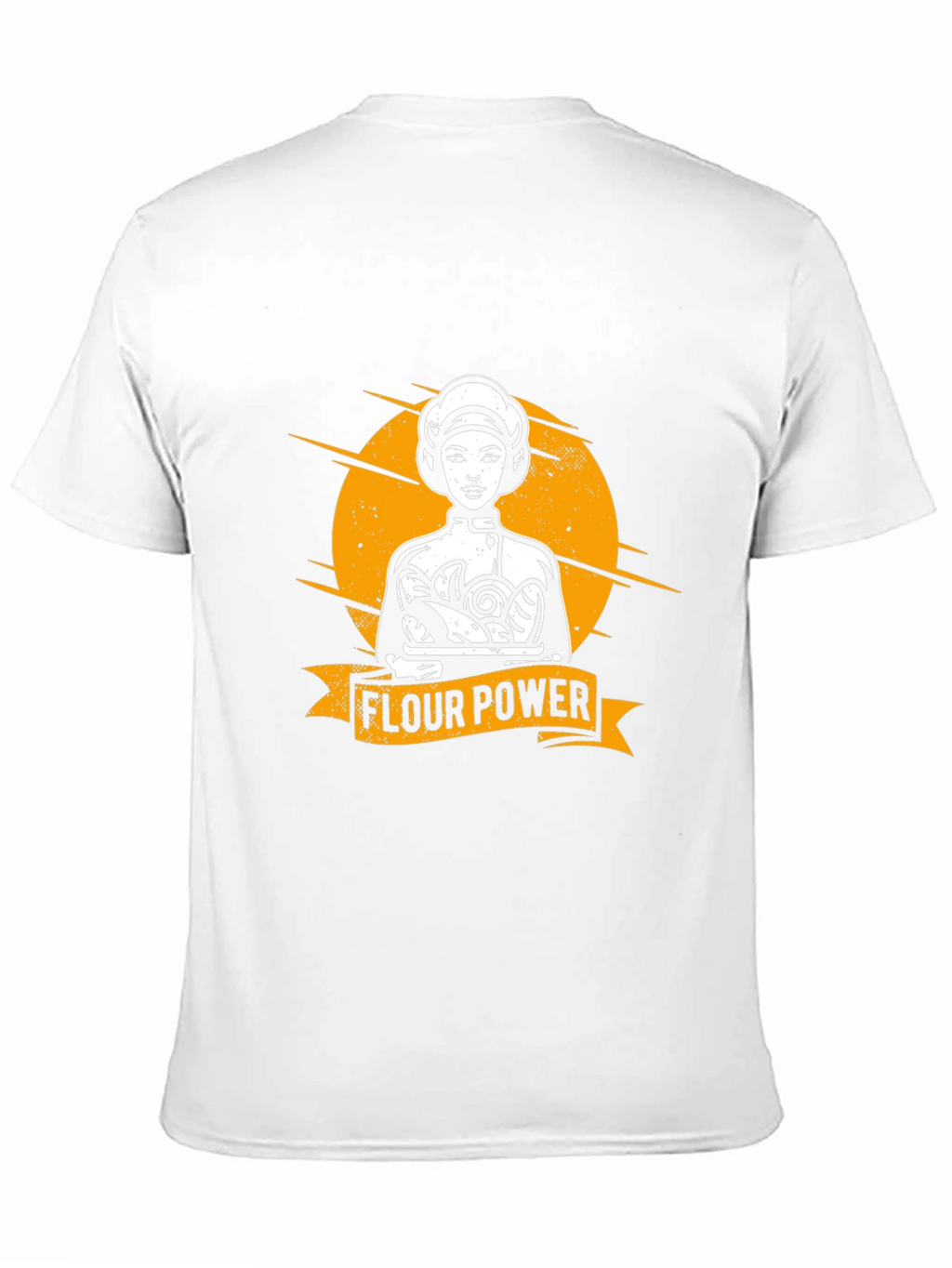 Flour Power Baker T-Shirt - Unique Graphic Tee