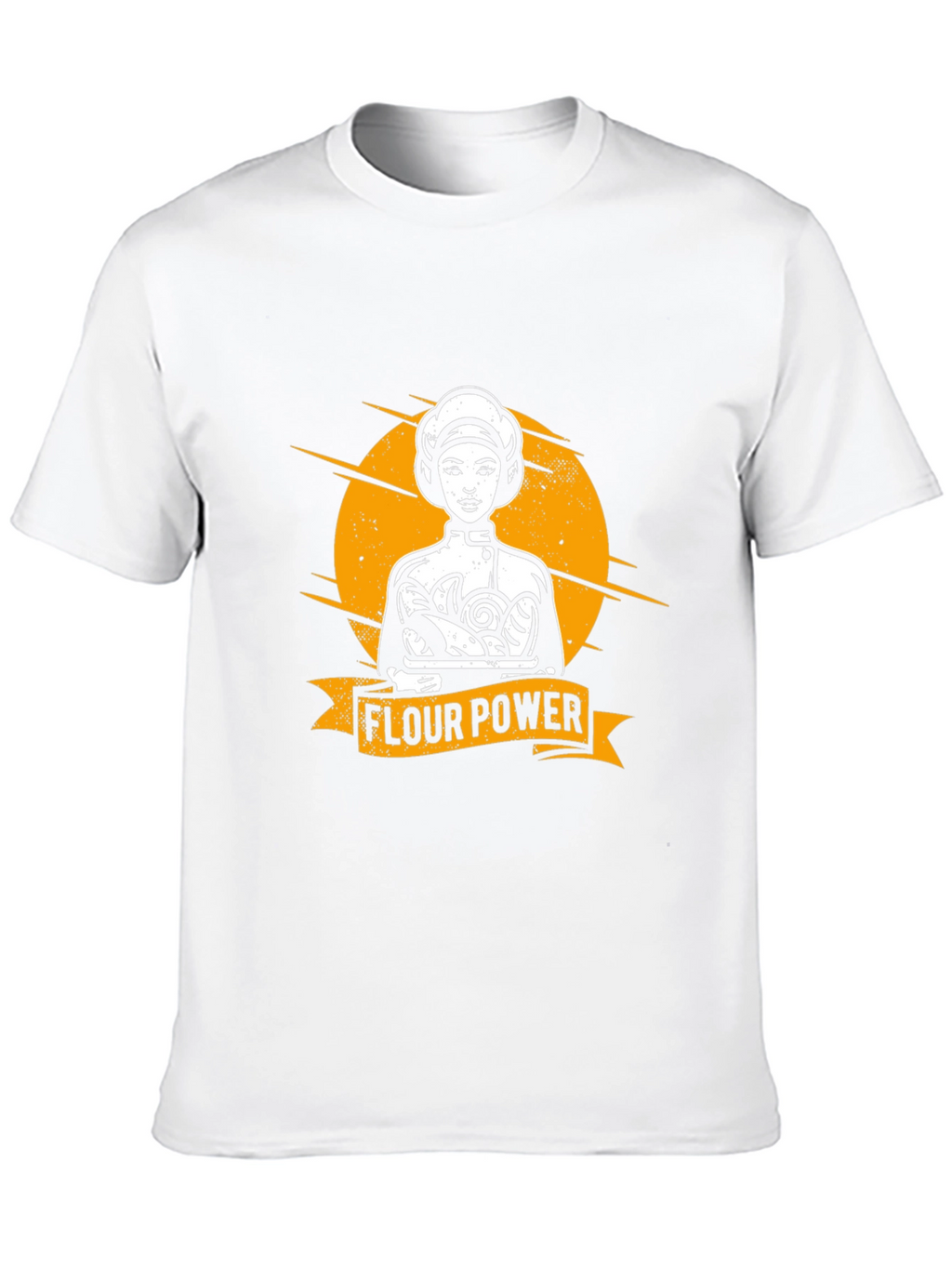 Flour Power Baker T-Shirt - Unique Graphic Tee