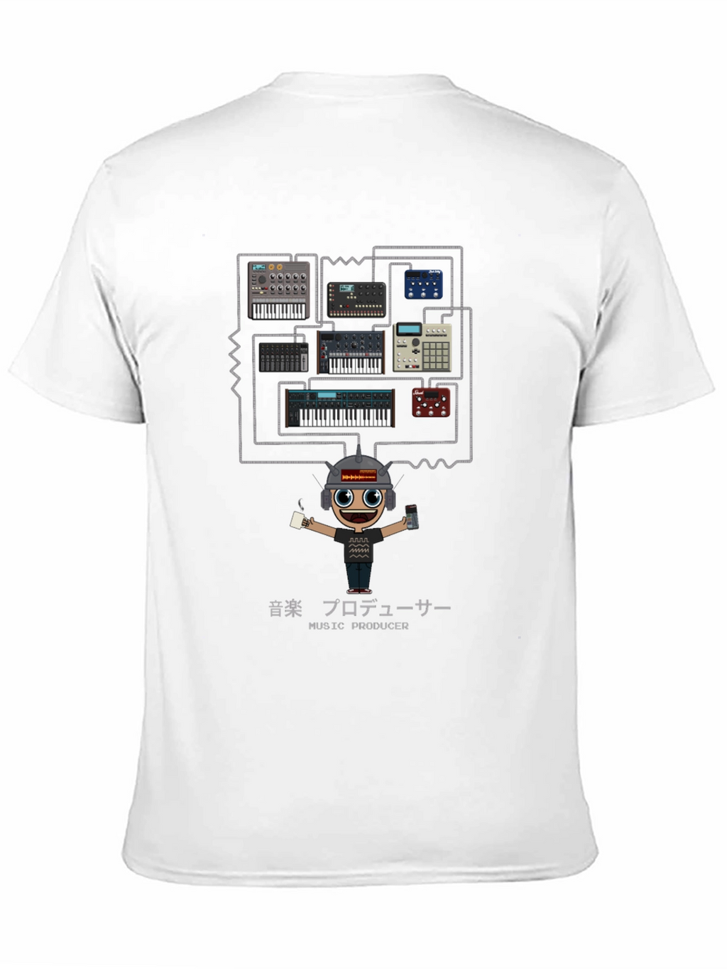 Music Producer Synth Keyboard T-Shirt