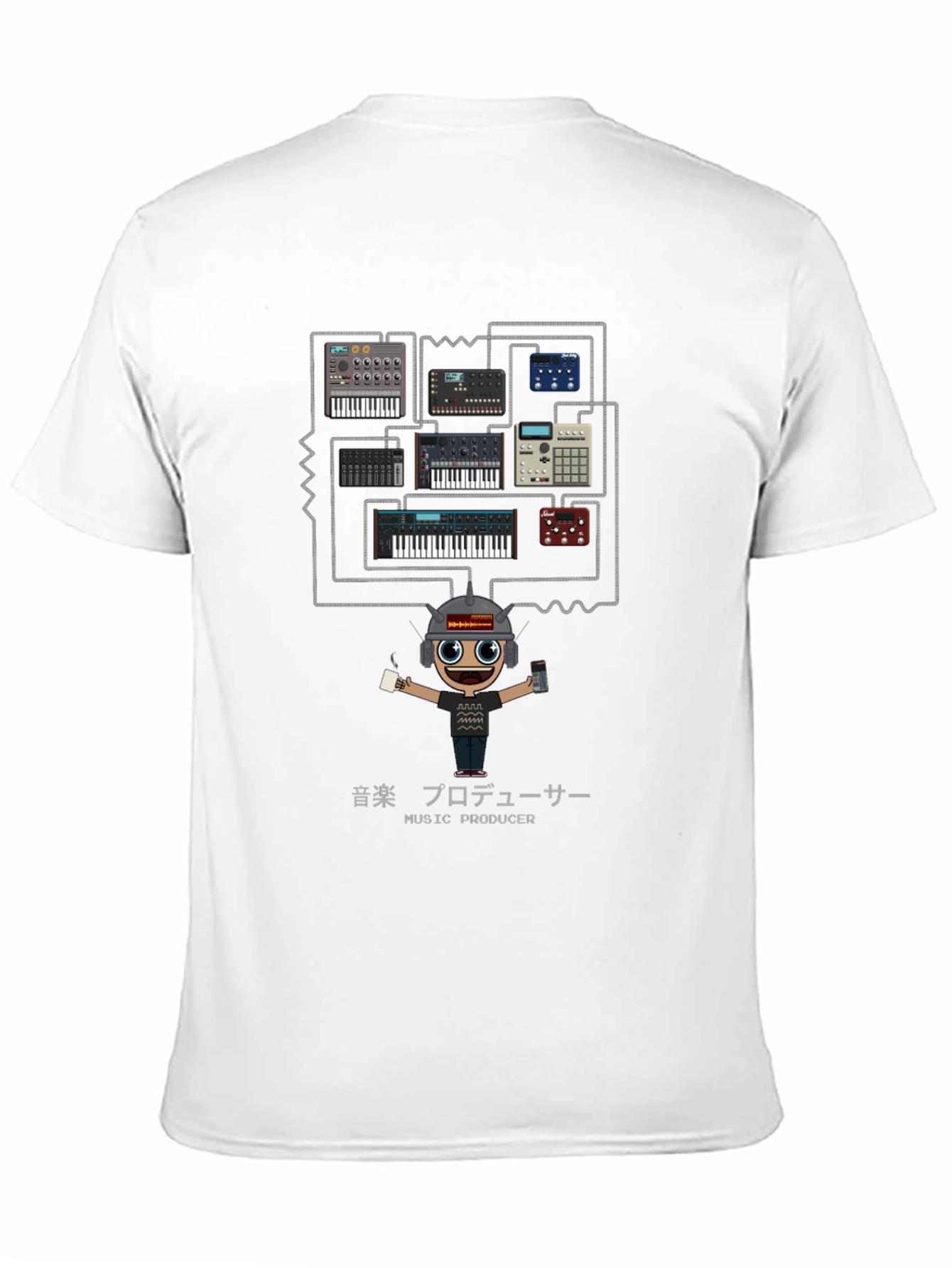 Music Producer Synth Keyboard T-Shirt