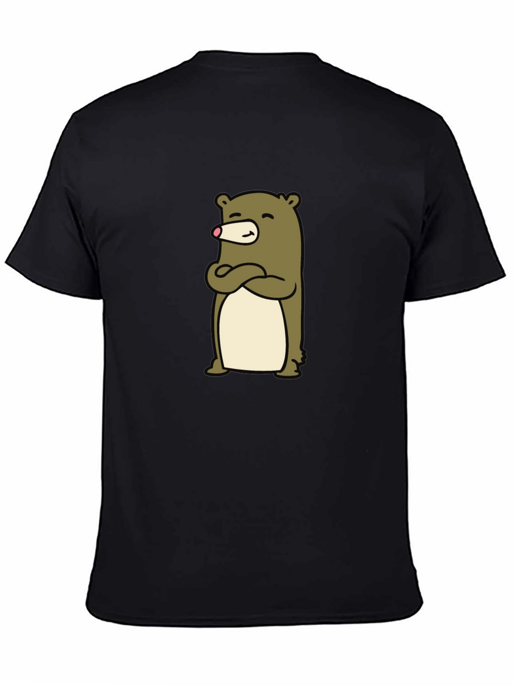 Cool Bear Graphic T-Shirt - Mens Black Tee