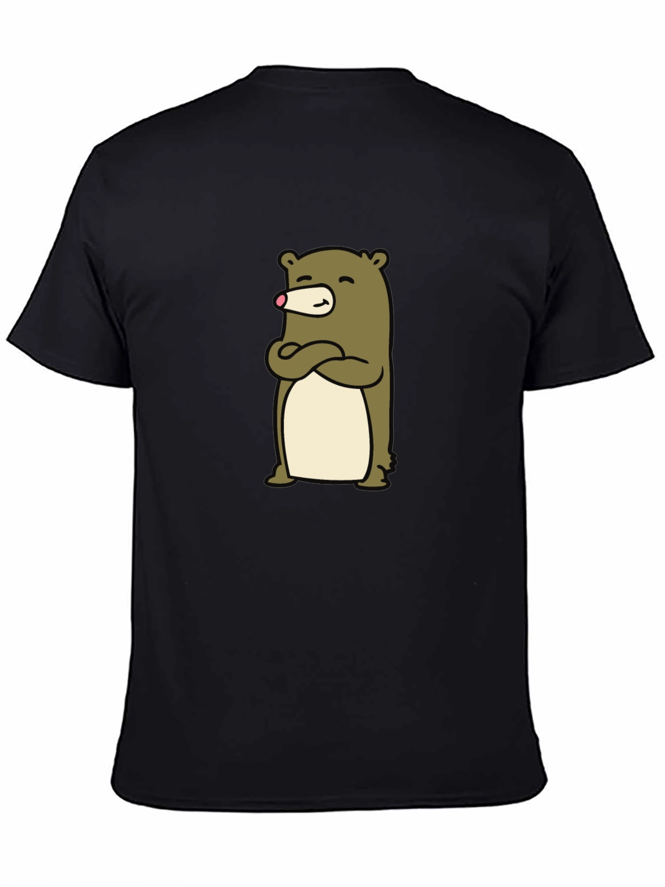 Cool Bear Graphic T-Shirt - Mens Black Tee