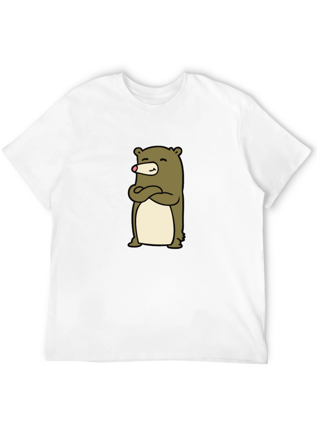 Cool Bear Graphic T-Shirt - Mens Black Tee