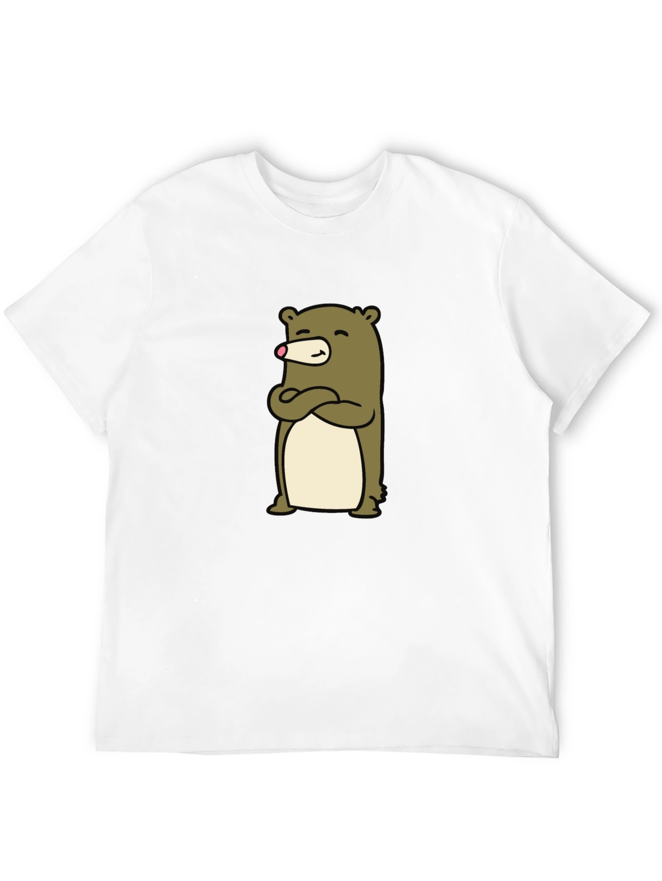 Cool Bear Graphic T-Shirt - Mens Black Tee