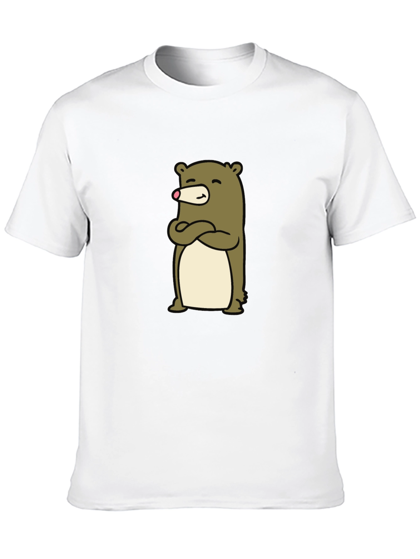 Cool Bear Graphic T-Shirt - Mens Black Tee