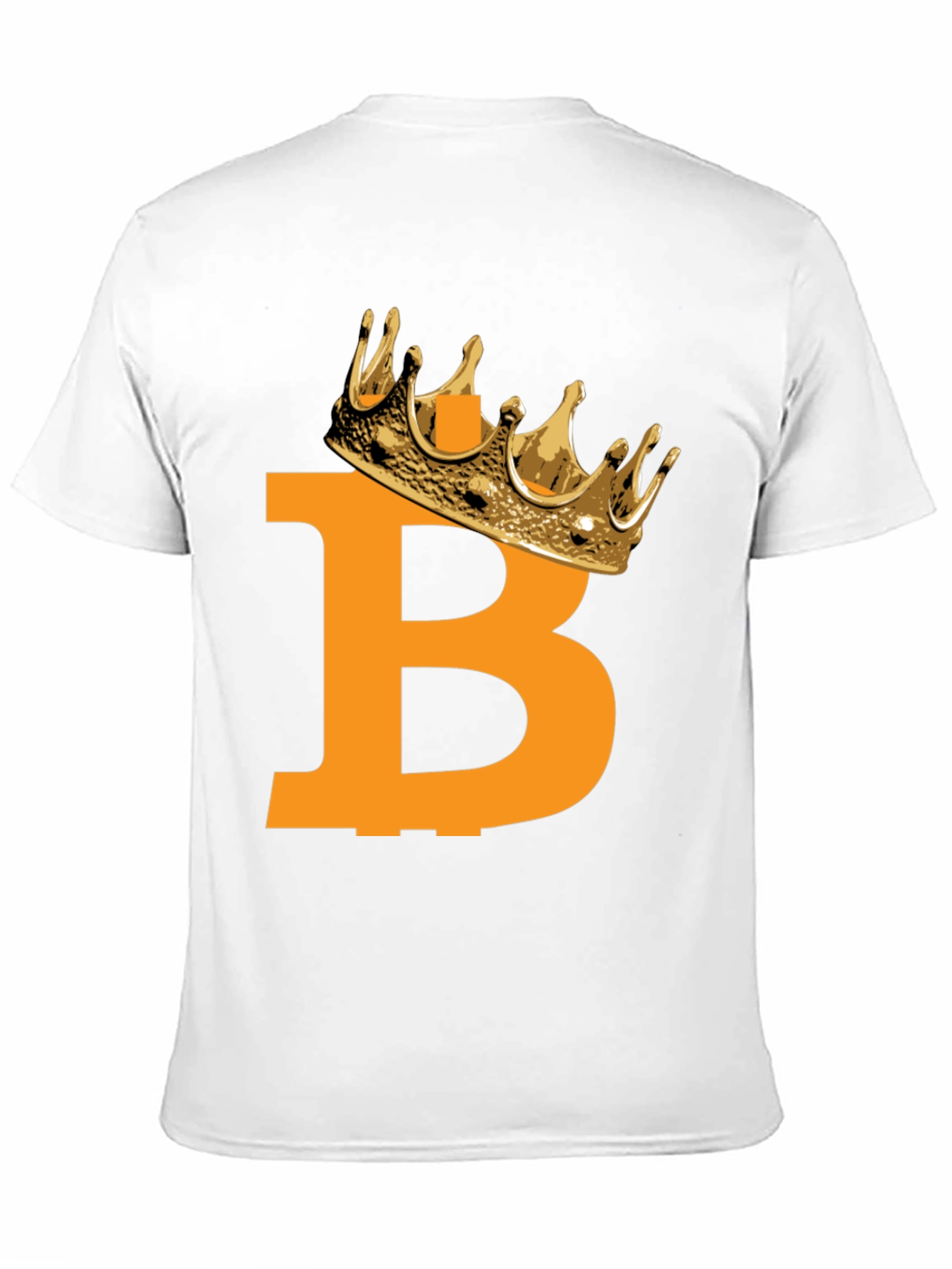 Bitcoin King Black T-Shirt