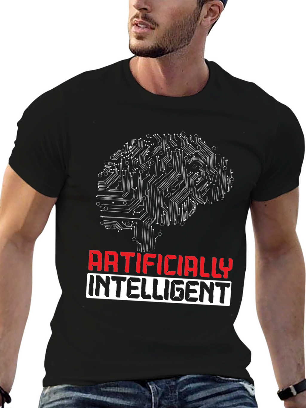 Artificially Intelligent Graphic T-Shirt