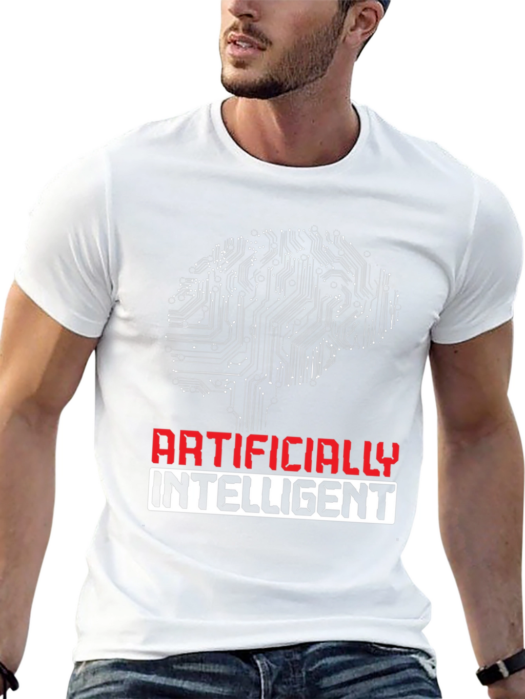 Artificially Intelligent Graphic T-Shirt