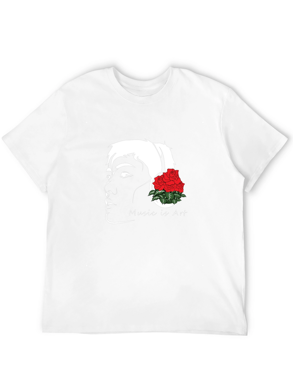 Music is Art T-Shirt - Unique Graphic Tee