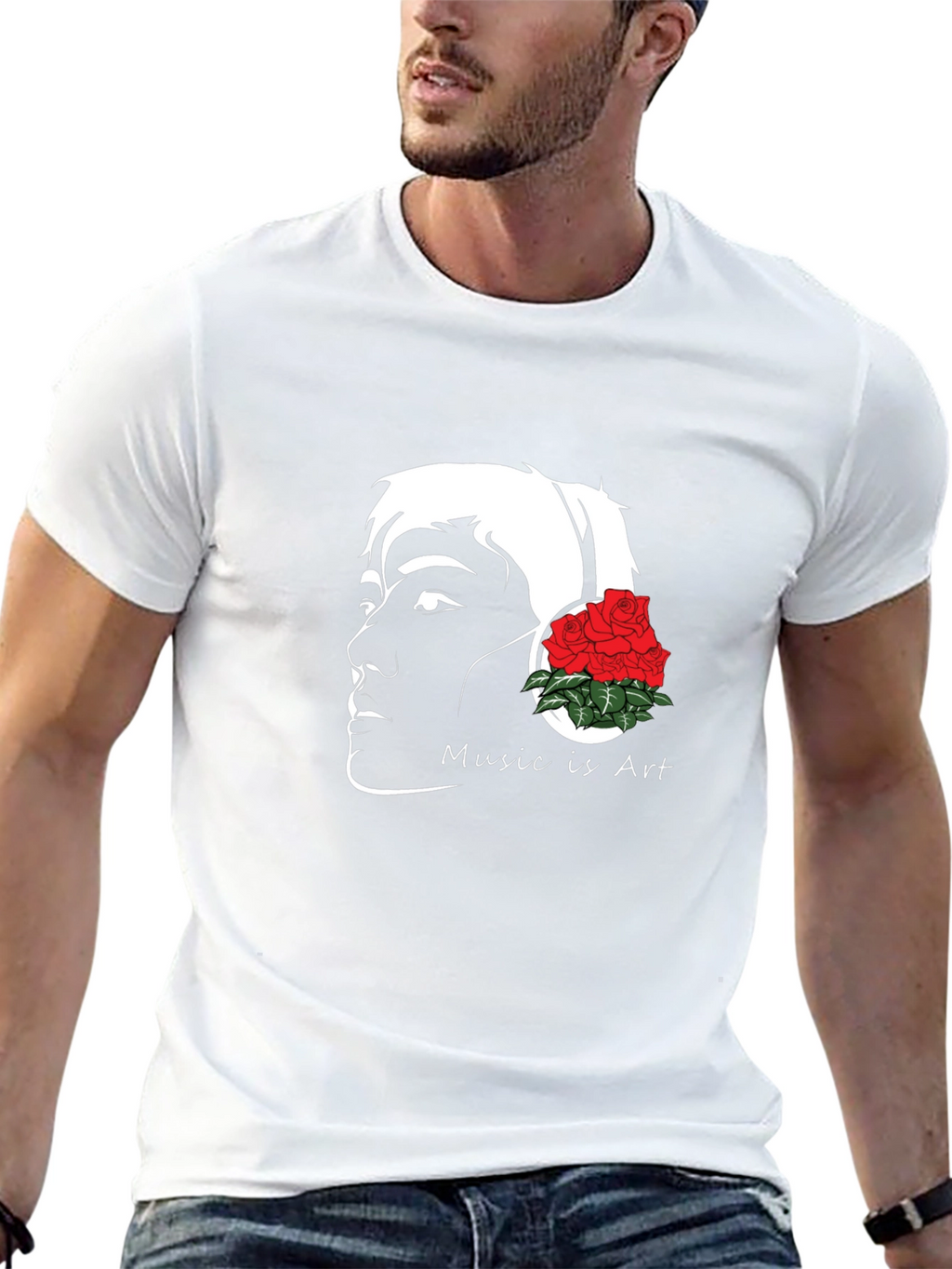 Music is Art T-Shirt - Unique Graphic Tee