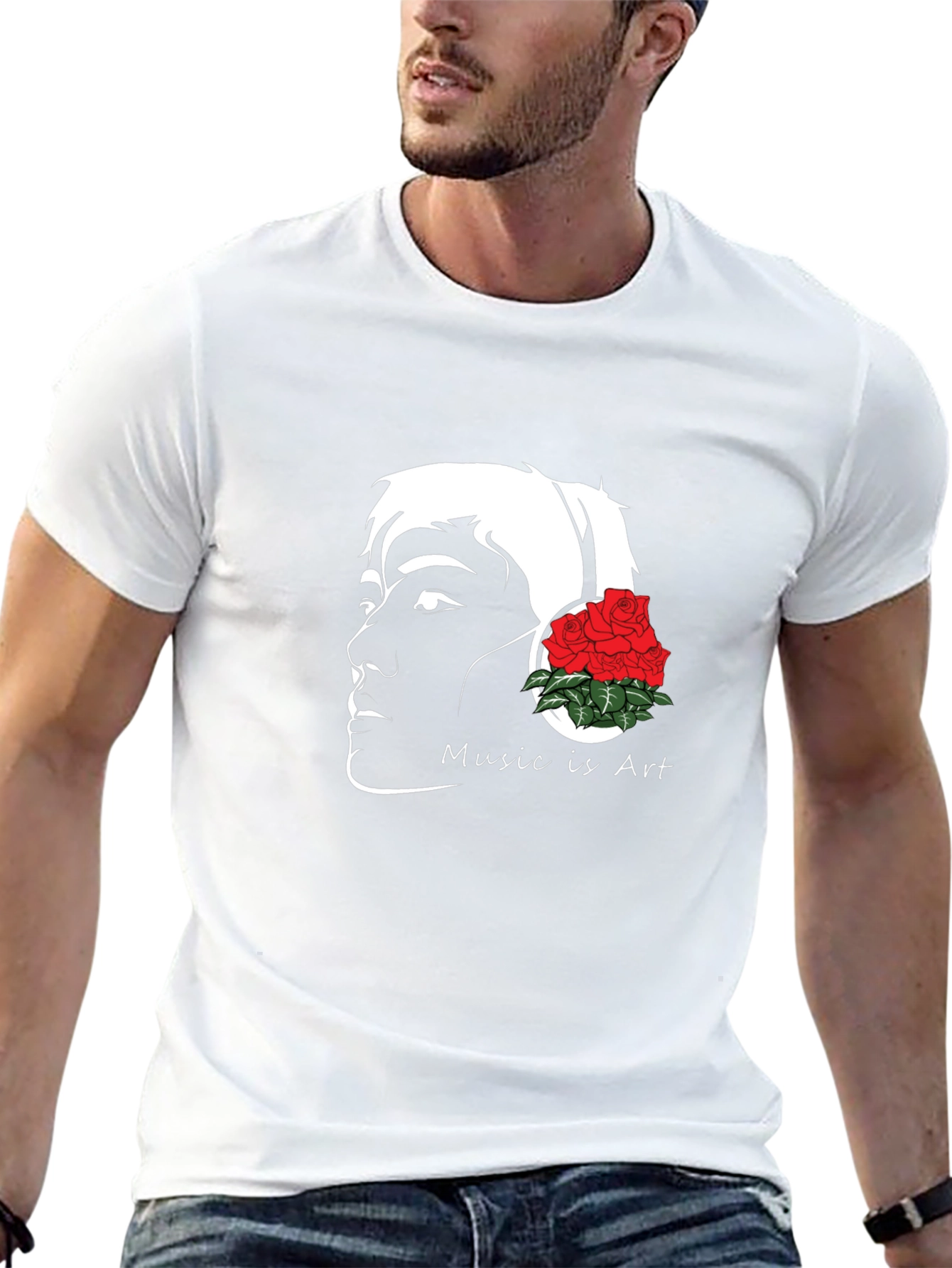 Music is Art T-Shirt - Unique Graphic Tee