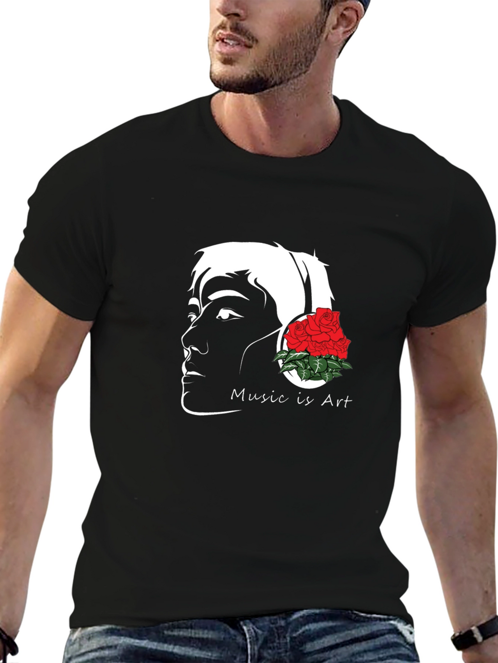 Music is Art T-Shirt - Unique Graphic Tee