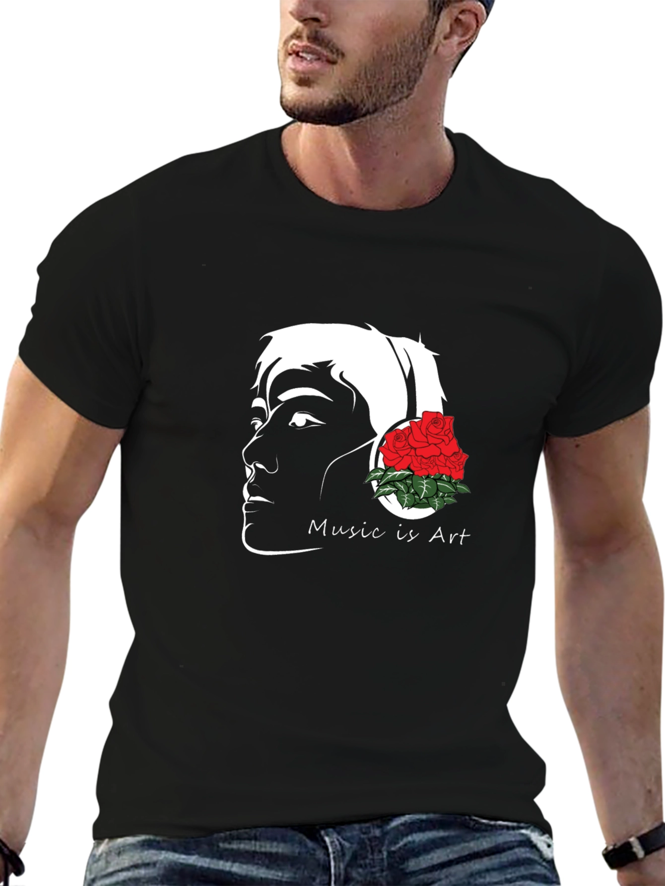 Music is Art T-Shirt - Unique Graphic Tee