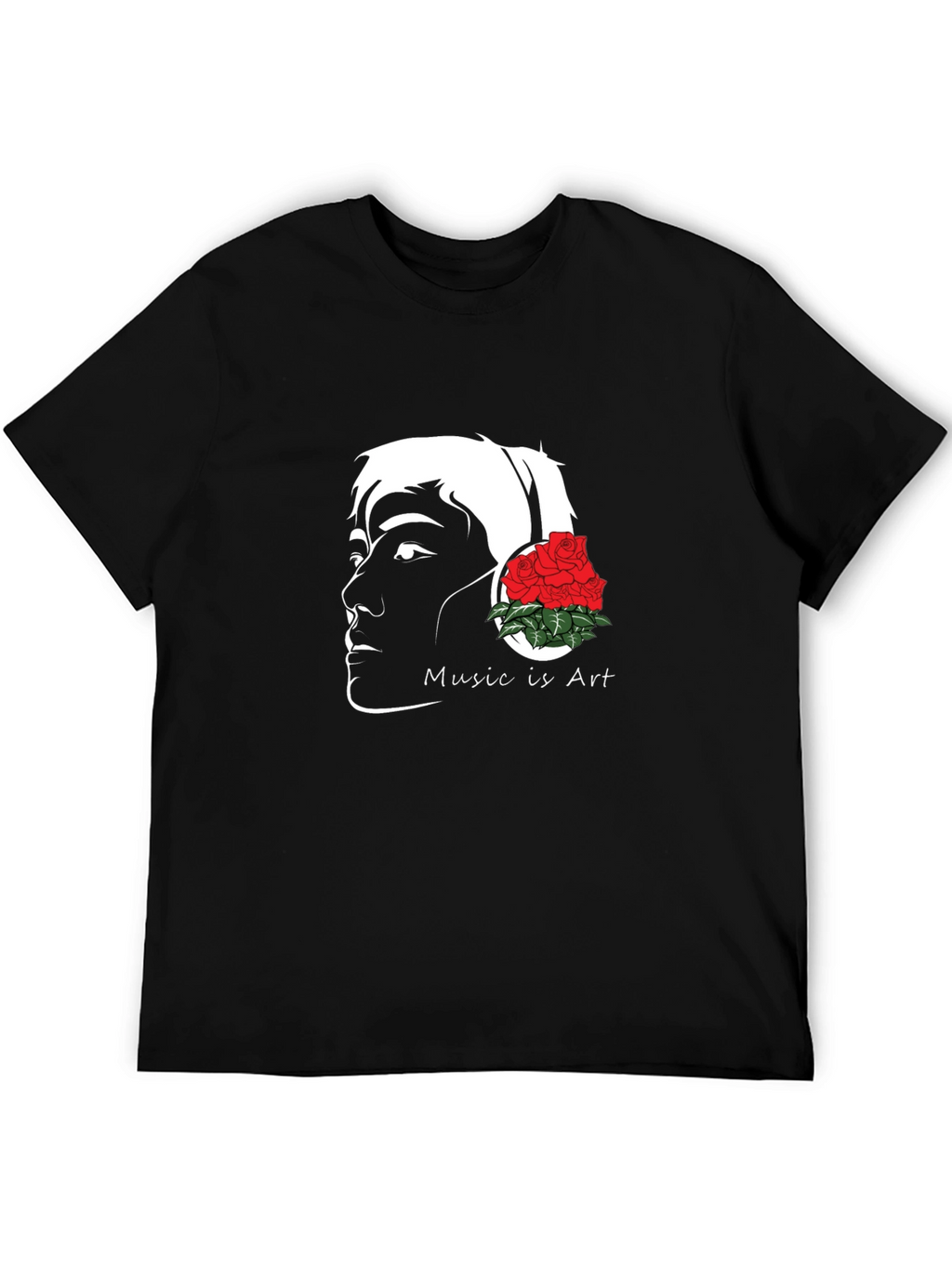 Music is Art T-Shirt - Unique Graphic Tee