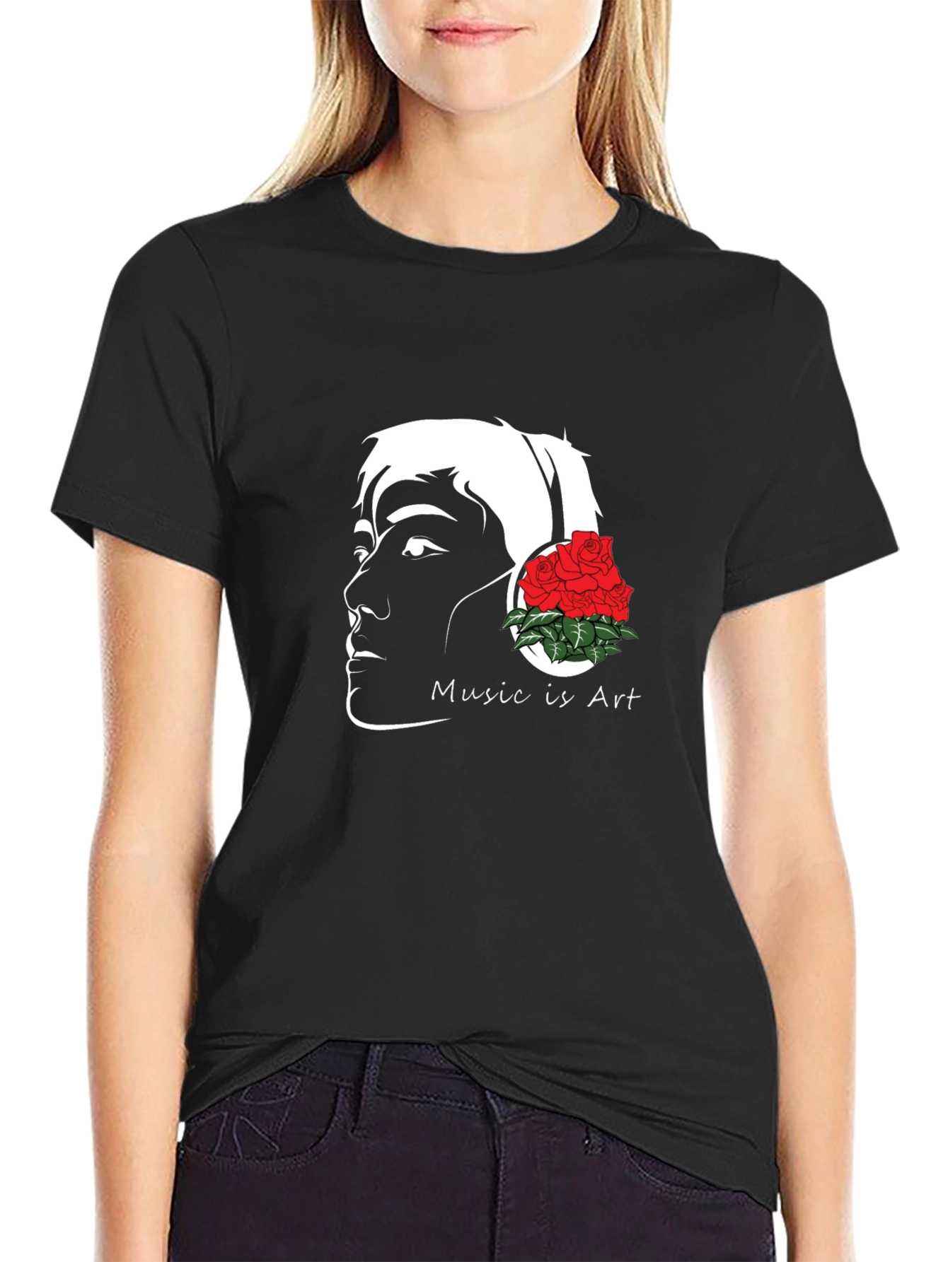Music is Art T-Shirt - Unique Graphic Tee