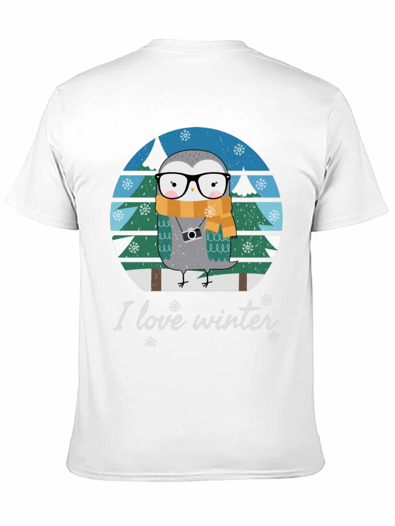 I Love Winter Owl T-Shirt
