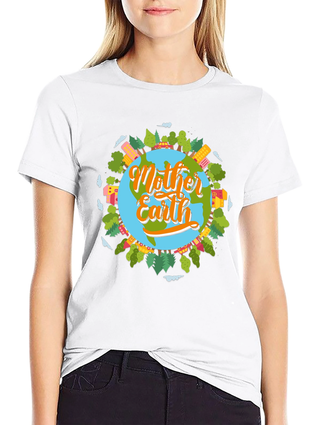 Mother Earth T-Shirt - Eco Friendly Design