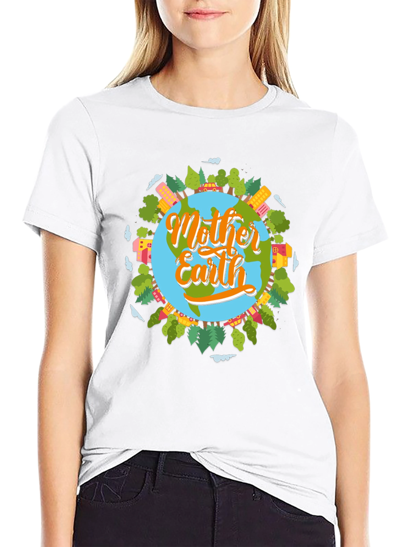 Mother Earth T-Shirt - Eco Friendly Design