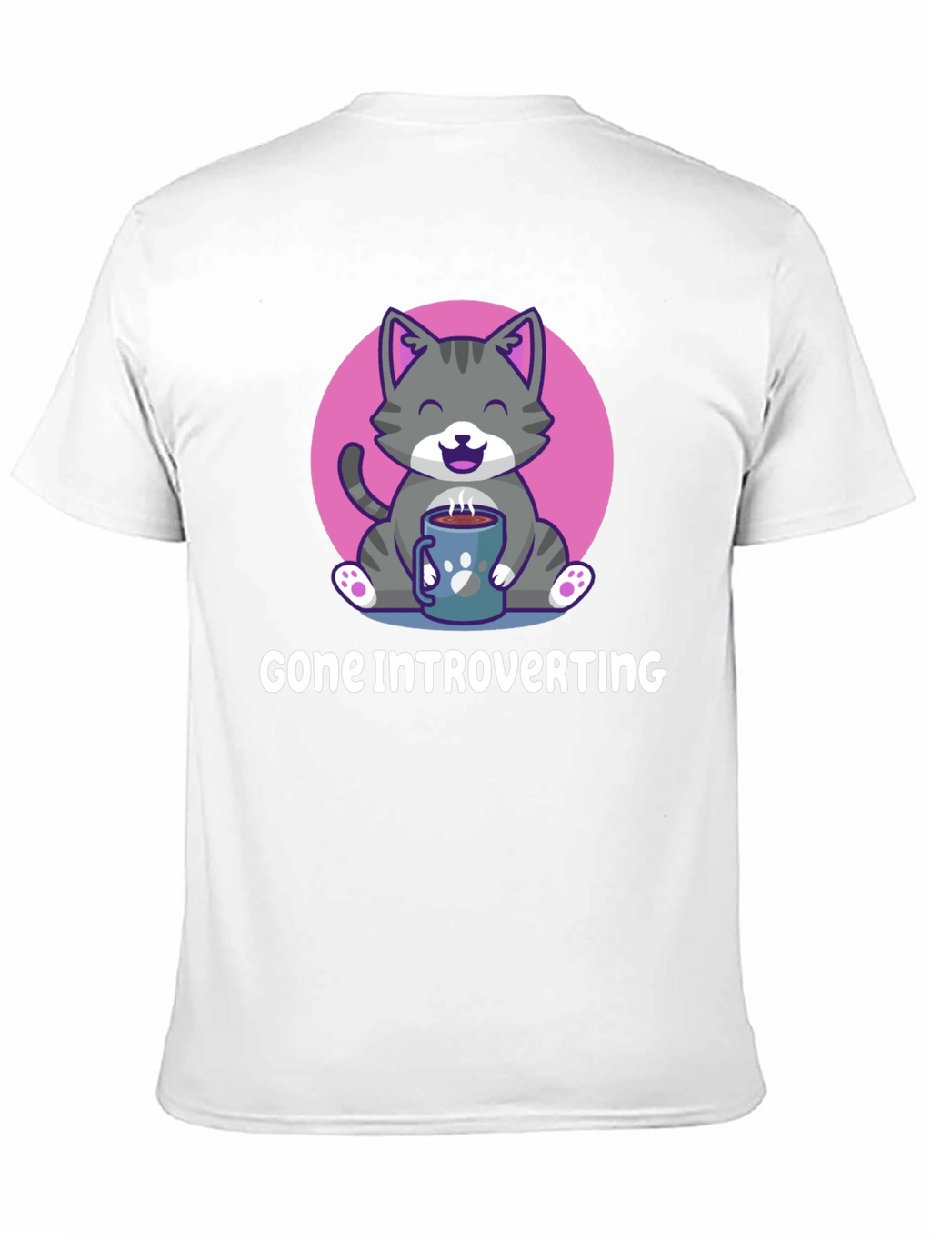 Introvert Cat T-Shirt: Cozy Comfort